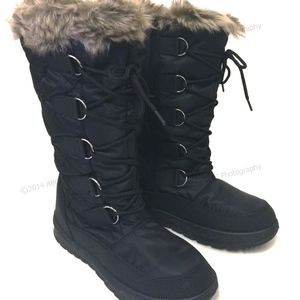 Women's Winter Boots Waterproof Zipper Ski Shoes